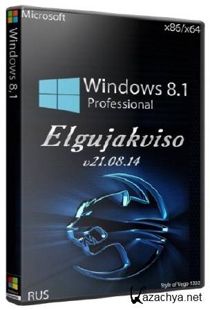 Windows 8.1 Pro x86/x64 Elgujakviso Edition v21.08.14 (2014/RUS)
