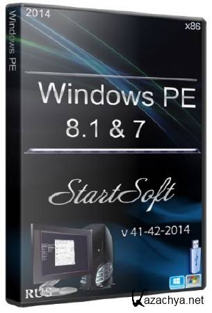 Windows PE 8.1 & 7 StartSoft 41-42-2014 (x86/RUS)