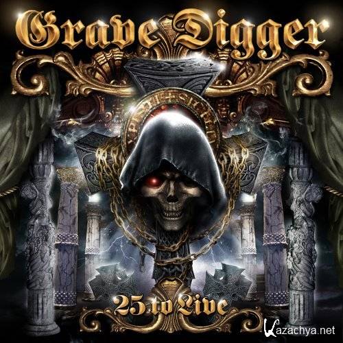  GRAVE DIGGER - 25 To Live (2005) DVD9