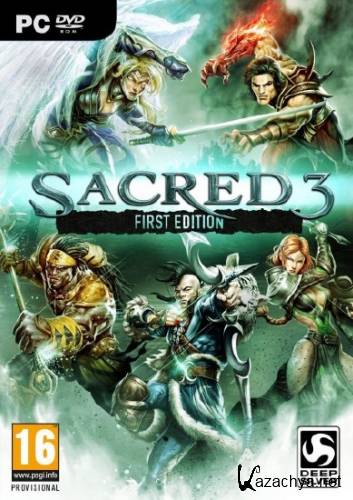 Sacred 3 v.1.0 + 3 DLC (2014/RUS/ENG/MULTI8/Steam-Rip by R.G. Steamgames)