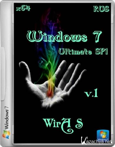 Windows 7 Ultimate SP1 x64 WirA S v.1.0 (2014/RUS)