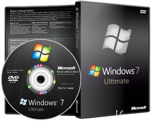 Windows 7 Ultimate & Professional x64 SP1 by AG v.14.08 (2014/RUS)