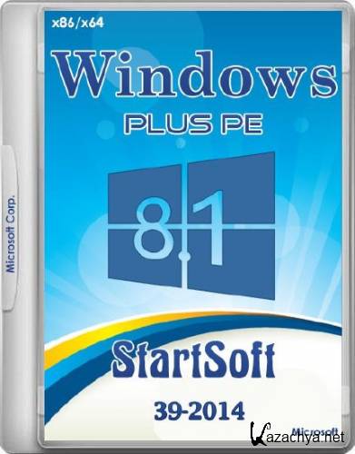 Windows 8.1 Plus PE StartSoft 39-2014 (x86/x64/RUS/ENG)
