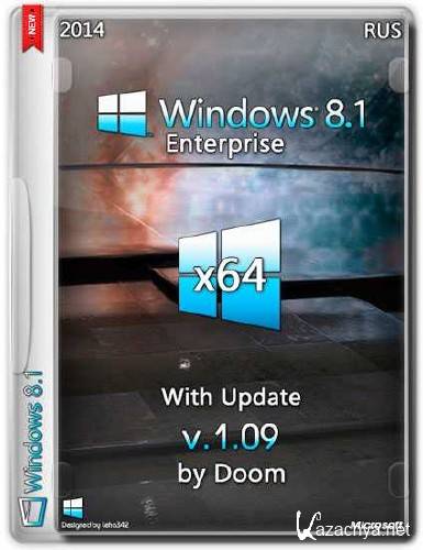  Windows 8.1 Enterprise x64 v.1.09 by Doom (RUS/2014)