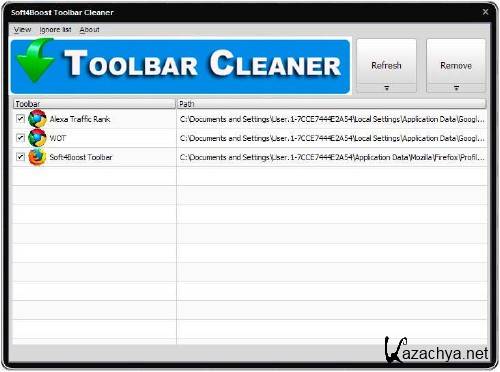 Toolbar Cleaner 3.0.1.119 -  