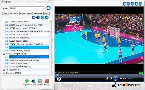 SopCast 3.9.3 -   TV