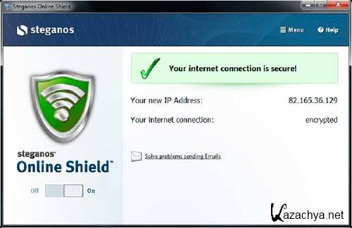 Steganos Online Shield 1.4.9 - Защита от Интернет-Хакеров
