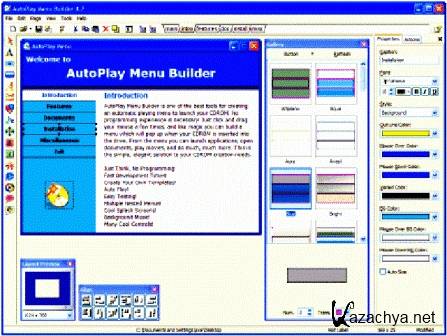 AutoPlay Menu Builder 7.2 Build 2388 (2014) PC | Repack by D!akov