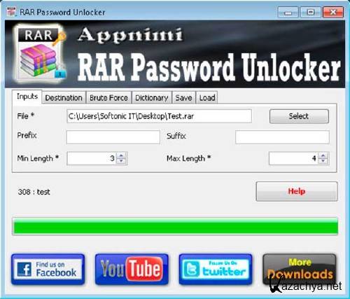 Rar Password Unlocker 5.0.4 -  