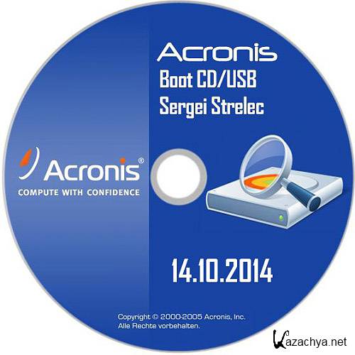 Acronis Boot CD/USB Sergei Strelec (14.10.2014)