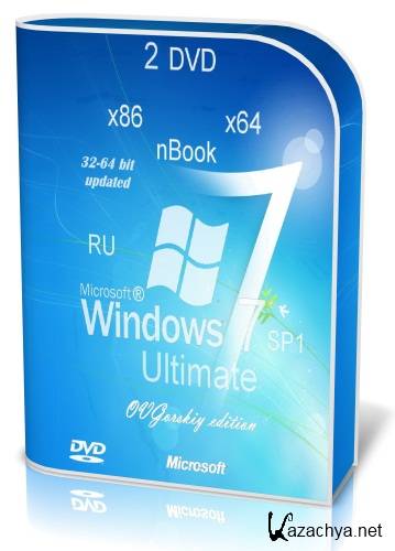 Windows 7 Ultimate x86/x64 nBook IE11 by OVGorskiy 10.2014 2 DVD (2014/RUS)