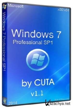 Windows 7 Professional x86/x64 v1.1 by CUTA (2014/RUS)