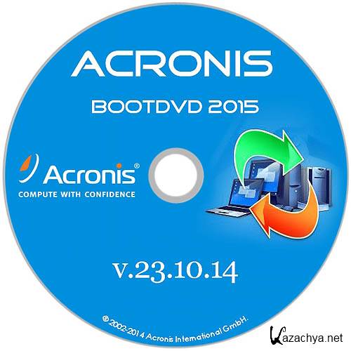 Acronis BootDVD 2015 RePack by Elgujakviso v.23.10.14 (2014/RUS)