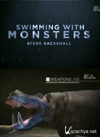 Стив Бэкшал: заплыв с чудовищами. Гиппопотам (2014) HDTVRip Стив Бэкшал: заплыв с чудовищами. Гиппопотам (2014) HDTVRip