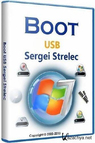  Boot CD USB Sergei Strelec 2014 v.7.1 Native Edition RUS, ENG 