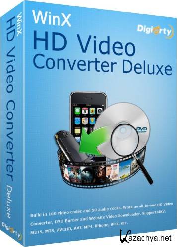 WinX HD Video Converter Deluxe 5.0.3.181 Build 24.01.2014 (2014)