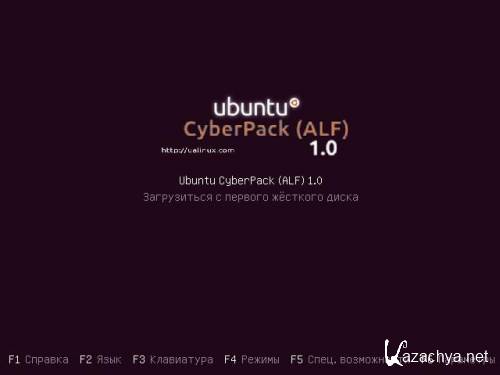 Ubuntu CyberPack (ALF) 1.0 [i386] (2014) PC