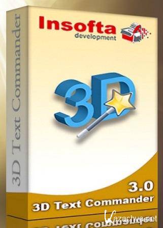 Insofta 3D Text Commander v.3.0.3 (2014) Portable by DrillSTurneR