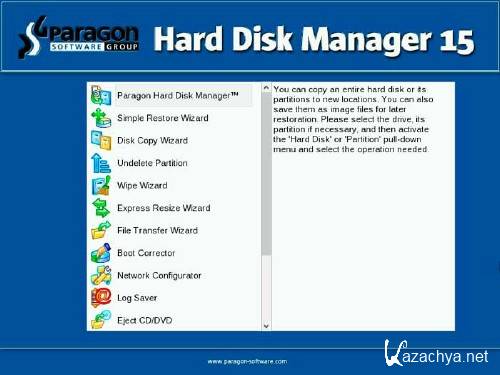Paragon Hard Disk Manager 15 Suite 10.1.25.296
