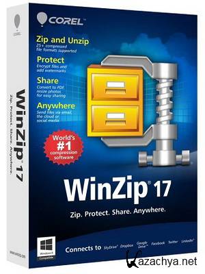 WinZip Pro 17.0 Build 10381r (2014)