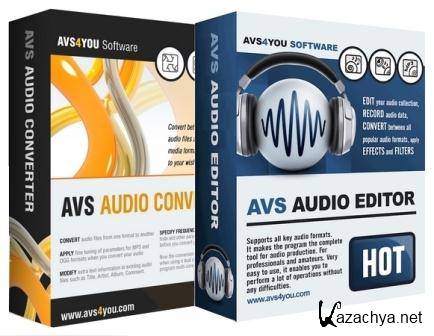 AVS Audio Converter 7.0.6.519 / AVS Audio Editor 7.1.6.484 (2014)