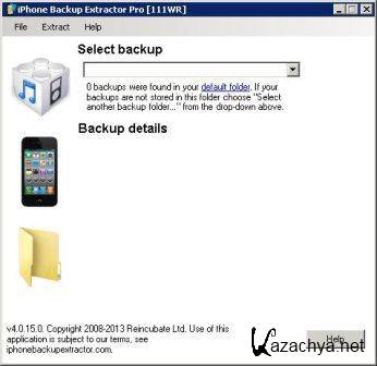 iPhone Backup Extractor Pro 4.0.9.0 [32-bit] (2014) Portable by @JailbreakVideo