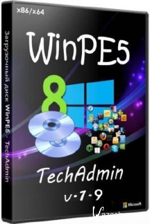    WinPE5  - TechAdmin 1.9 (x86/x64/RUS/2014)