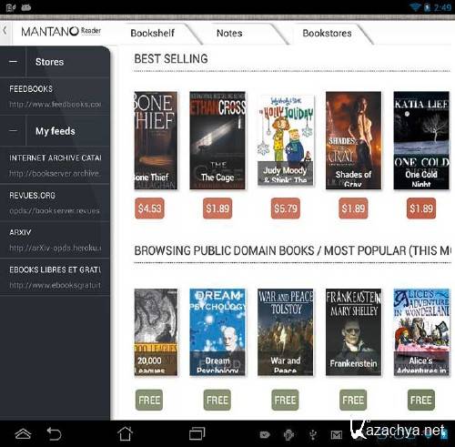 Mantano Ebook Reader Premium 2.5.1.8 Android