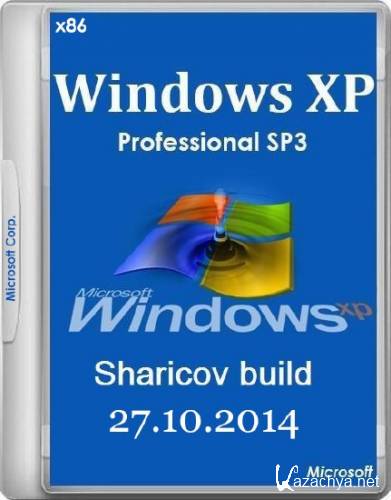Windows XP Professional SP3 VL by Sharicov Build 27.10.2014 (x86/RUS/2014)