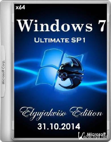 Windows 7 Ultimate SP1 Elgujakviso Edition v31.10.14 (x64/RUS/2014) 