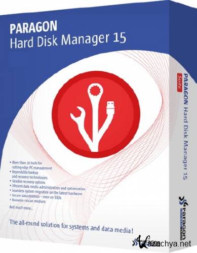 Paragon Hard Disk Manager 15 Premium 10.1.25.294 RePack by D!akov (x86/x64)