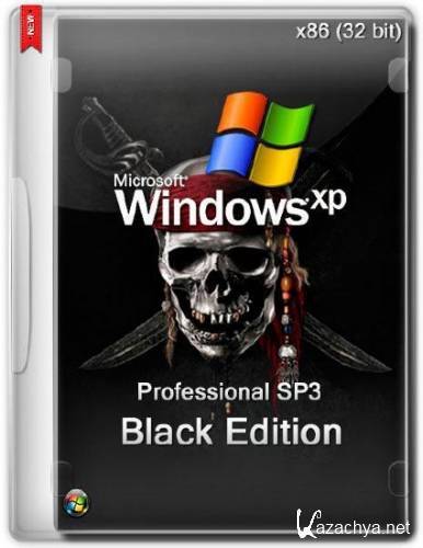 Windows XP Professional SP3 Black Edition 15.11.2014 (86/ENG/RUS)