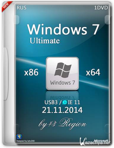 Windows 7 Ultimate x64 Update 22.11.14 43 Region (2014/RUS)