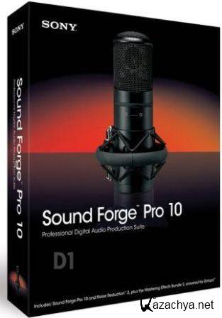 Sony Sound Forge Pro 10.0e Build 507 (2014) PC +  RePack by MKN