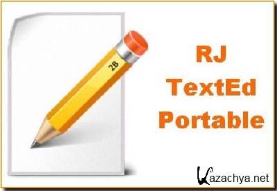 RJ TextEd Portable v10.0 (32/64) ML/Rus + Spell Rus, Ukr