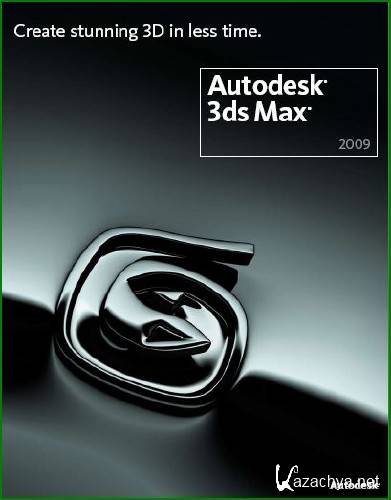 Autodesk 3ds Max 2009 + SP1 (2014) PC