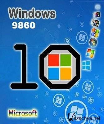 Windows 10 Technical Preview (Pro) 6.4.9860  (x86/x64/2014/RUS/ENG)
