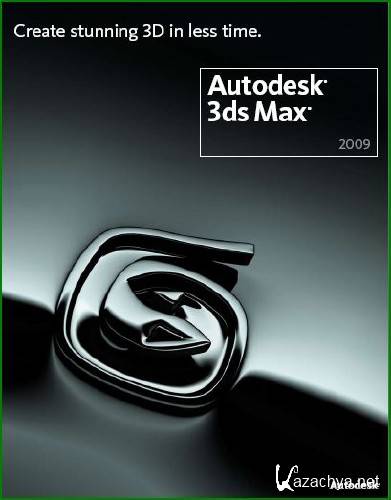 Autodesk 3ds Max 2009 + SP1 (Rus/Eng) PC