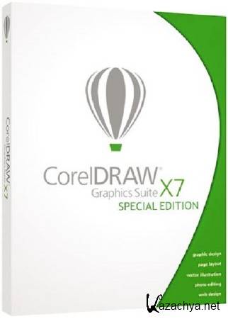 CorelDRAW Graphics Suite X7 ( v.17.3.0.772, Ru / En )