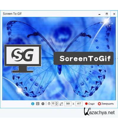 ScreenToGif 1.4 Portable [Multi/Ru]