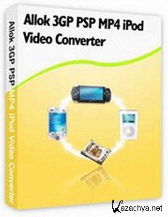 Allok 3GP PSP MP4 iPod Video Converter 5.1.0821 (2014) PC