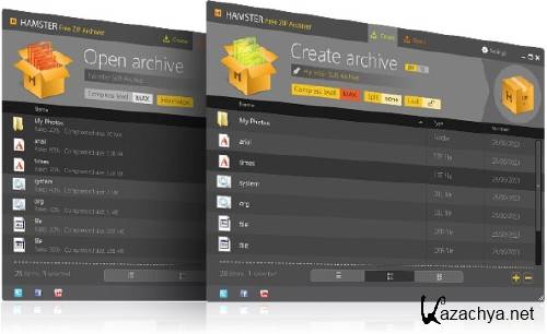 Hamster Free ZIP Archiver 1.13 (2014) PC