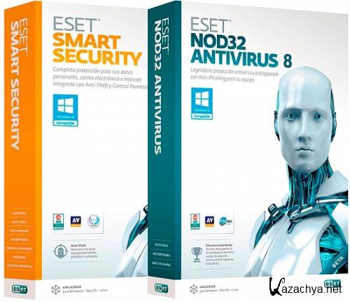 ESET NOD32 Antivirus / Smart Security 8.0.304.1 RePack by KpoJIuK (4--1)