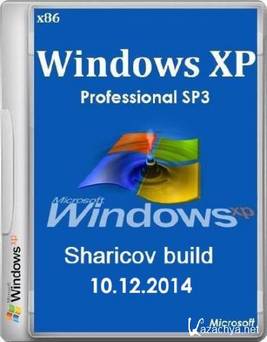 Windows XP Professional SP3 VL by Sharicov Build 10.12.2014 (x86/RUS/2014)