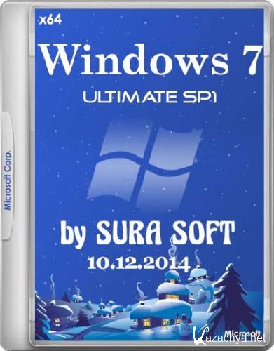 Windows 7 Ultimate SP1 by SURA SOFT 10.12.2014 (x64/RUS/2014)