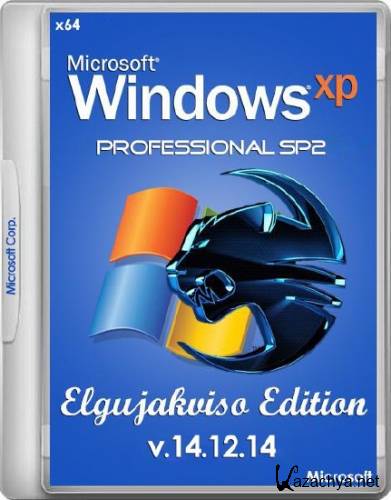Windows XP Pro SP2 Elgujakviso Edition v.14.12.14 (x64/ENG/RUS/MUI)
