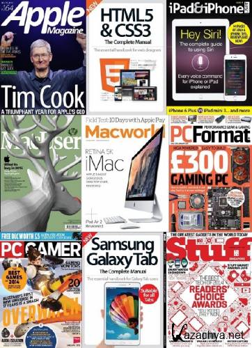 Computer Gadget & Gamer Mags - December 19, 2014 (True PDF)