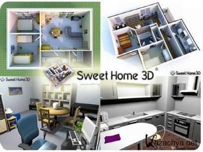 Sweet Home 3D 4.3 (Rus/Eng)