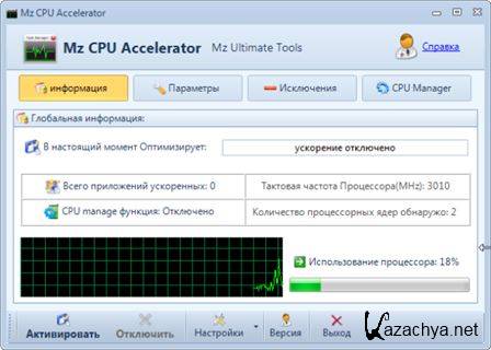 Mz CPU Accelerator 4.1 (2014) PC