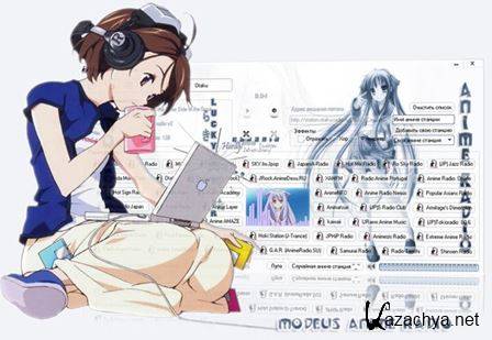 Modeus Anime Radio 1.9 build 793 (2014) PC